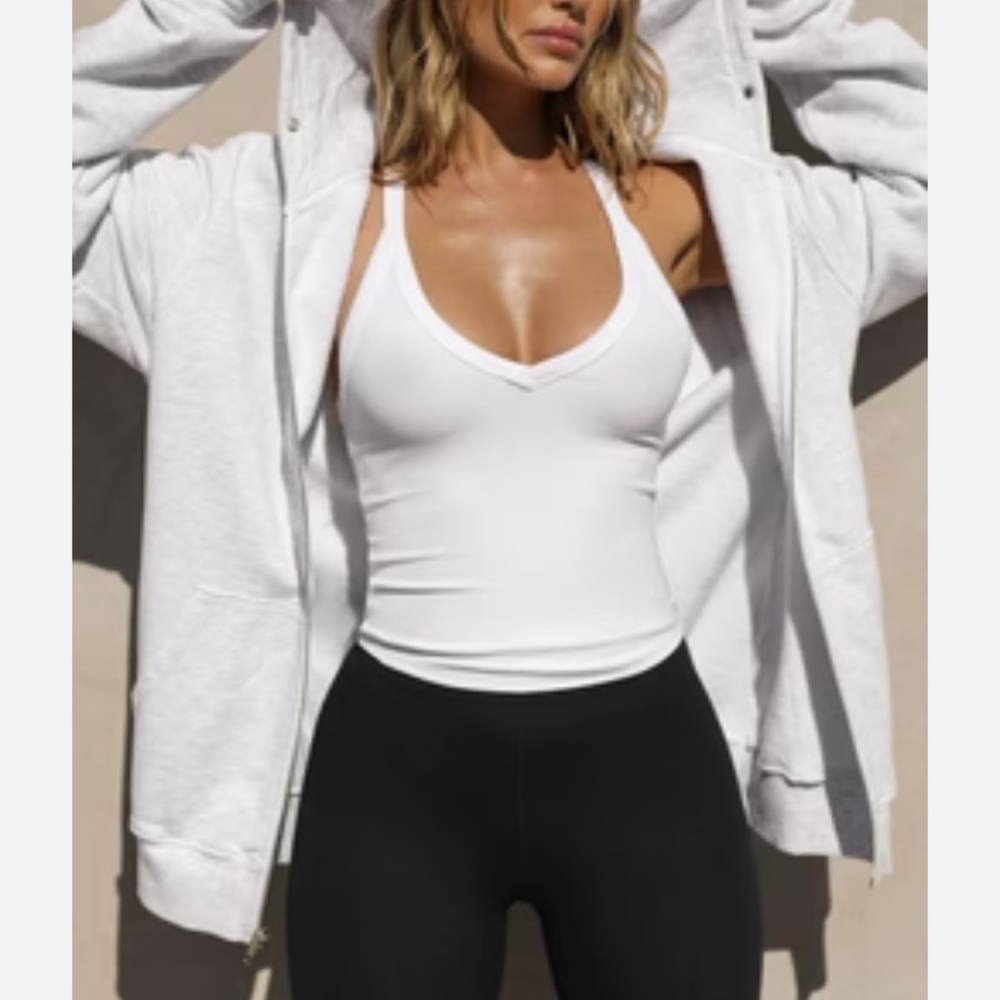 ShopEvelynne White Tank Top